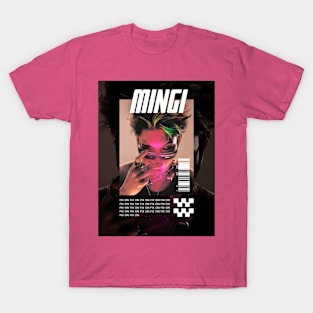 Song Mingi aesthetic design- Ateez design kpop merch T-Shirt